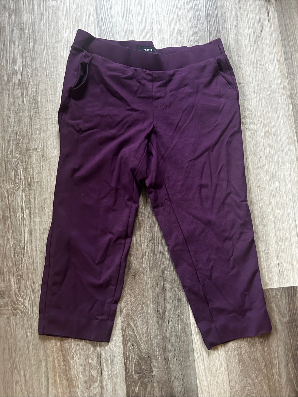 torrid Deep Plum ankle Pants